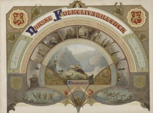 Norske Folkelivsbilleder de Caspar Scheuren